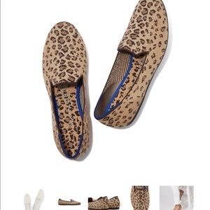 Rothys Cheetah print loafers